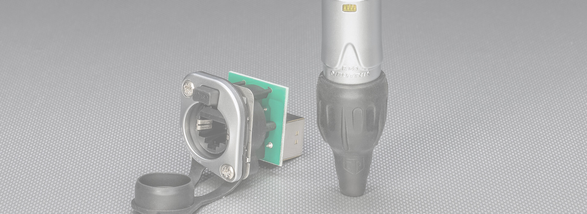 Connectors for audio, video, fiber optic and industry Neutrik